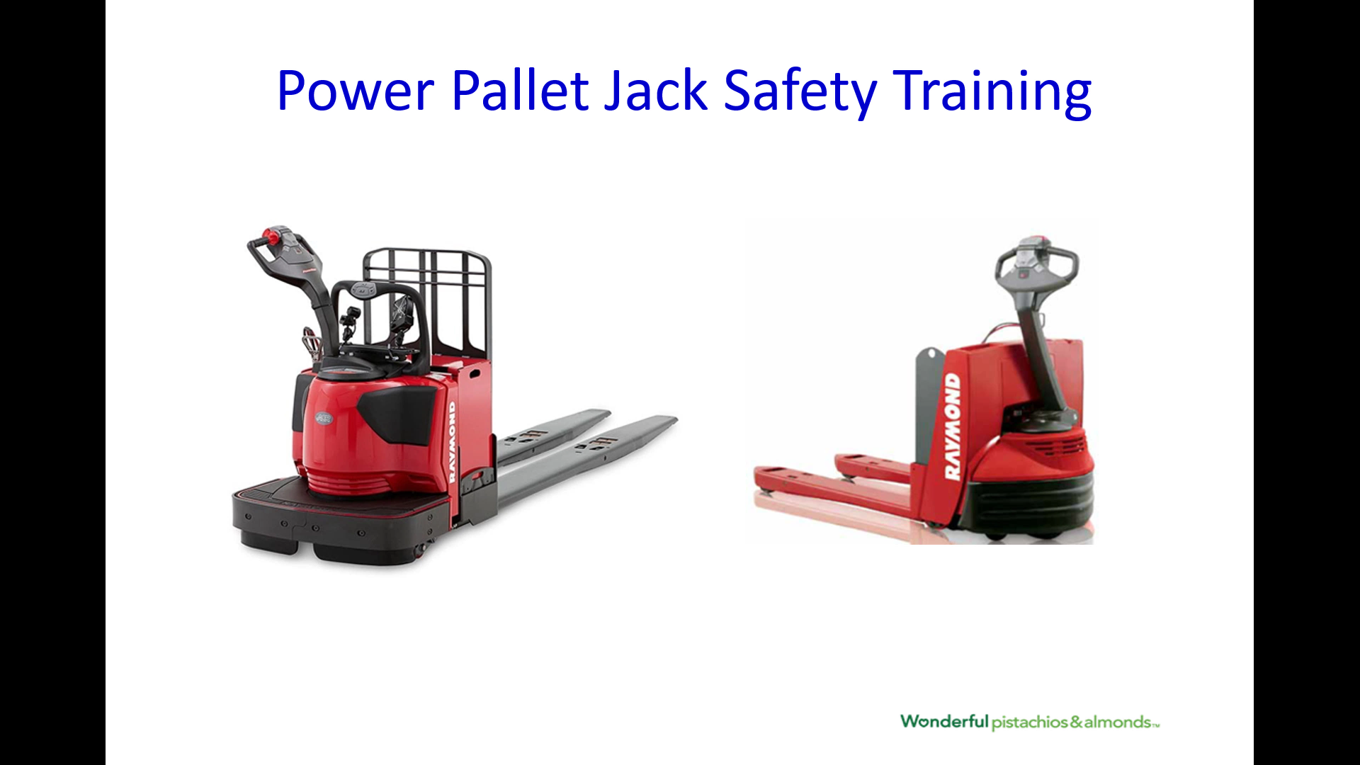 Power Pallet Jack – English 2023